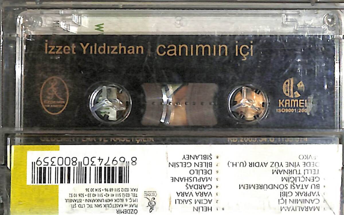 İzzet Yıldızhan - Canımın İçi Kaset (İkinci El) KST27115 - 2