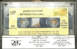 Jason Donovan * Between The Lines * Kaset KST20206 - 2