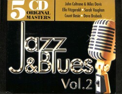 Jazz & Blues Vol. 2 ( John Coltrane, Miles Davis, Ella Fitzgerald, Sarah Vaughan, Count Basie, Dave Brubeck CD (İkinci El) CD3551 - 1