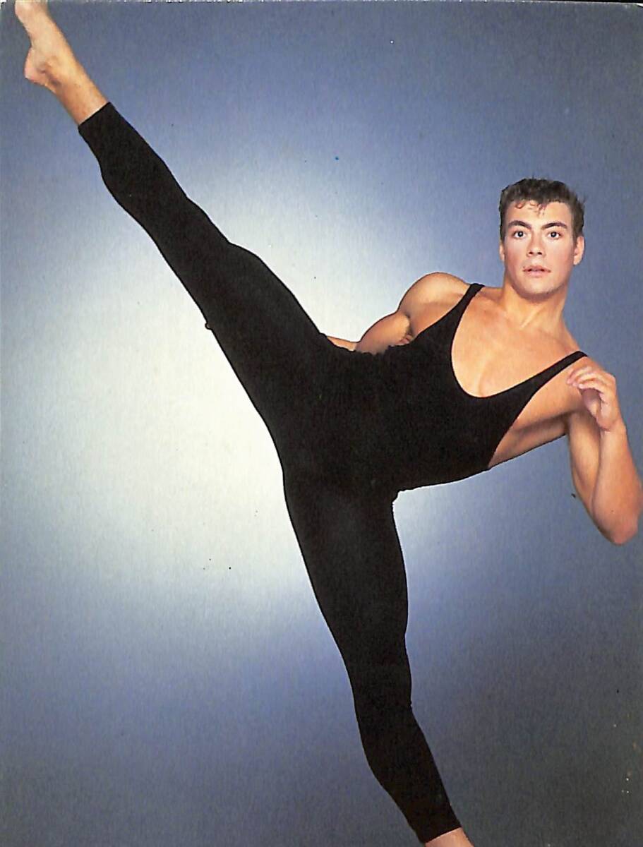 Jean-Claude Van Damme Kartpostal (Küçük Boy) KRT21555 - 1