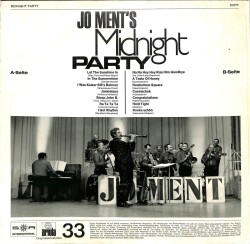 Jo Ment - Jo Ments Midnight Party LP SADECE PLAK KABI (1971) ‎ PLK15816 - 2