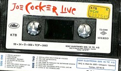 Joe Cocker - Live Kaset ( İkinci El ) KST24122 - 2