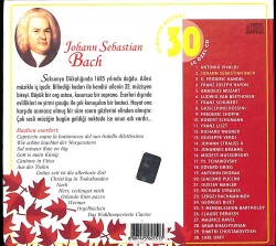 Johan Sebastian Bach* ( İkinci El ) CD Müzik CD2347 - 2