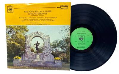 Johann Straus - Les Plus Belles Valses LP Plak (109) PLK11445 - 1