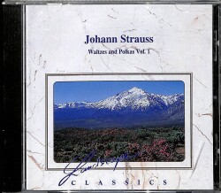 Johann Strauss *Waltzes And Polkas Vol 1* ( İkinci El ) CD Müzik CD1618 - 1