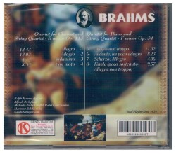 Johannes Brahms - Clarnet Quintet,Piano Quintet CD5 - 8