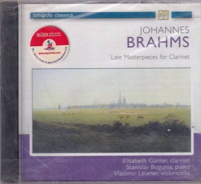 Johannes Brahms -Late Masterpieces For Clarinet (Sıfır Ürün) CD Müzik CD868 - 7