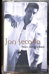 Jon Secada - Heart, Soul & A Voice Kaset (Lacivert Bandrol - Sıfır) KST27242 - 1