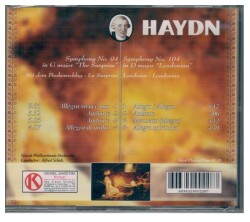 Joseph Haydn - CD Symphony No94,104 The Surprise,Londonian CD16 - 4