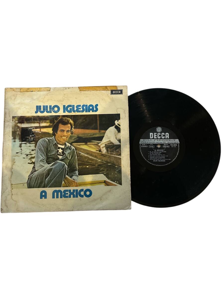 Julio Iglesias - A Mexico LP Plak (10/7.5) PLK25469 - 1