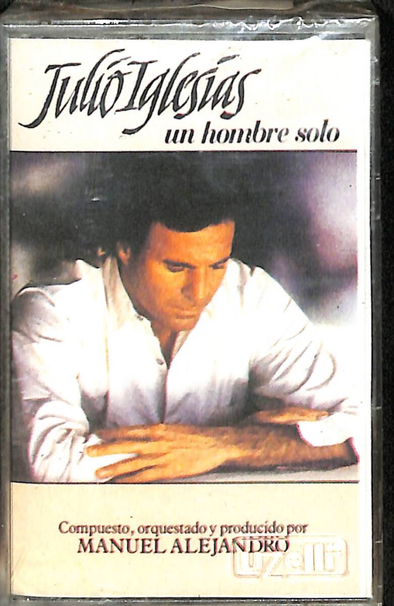 Julio Iglesias ‎- Un Hombre Solo Kaset (Sarı Bandrol - Sıfır) KST27548 - 1