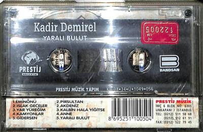 Kadir Demirel - Yaralı Bulur Kaset (İkinci El ) KST21214 - 2