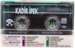 Kadir İpek *Sana Doğru* Kaset KST13567 - 2