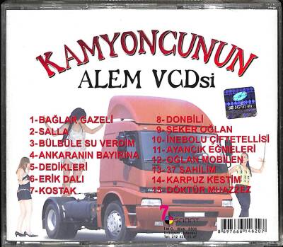 Kamyoncunun Alem VCD` si* ( İkinci El ) CD Müzik CD2329 - 2