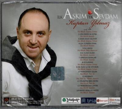 Kaptan Yılmaz - İlk Aşkım Tek Sevdam ( Sıfır Ürün ) CD Müzik CD757 - 8