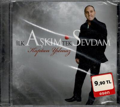 Kaptan Yılmaz - İlk Aşkım Tek Sevdam ( Sıfır Ürün ) CD Müzik CD757 - 3