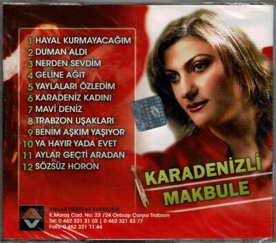 Karadenizli Makbule ( Sıfır Ürün ) CD Müzik CD702 - 8