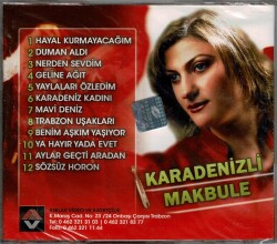 Karadenizli Makbule ( Sıfır Ürün ) CD Müzik CD702 - 2