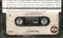 Karışık Türk Müziği - Türk Sanat Müziği -1 Kaset (İkinci El) KST24778 - 2