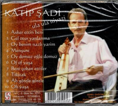 Katip Şadi - Ula Ula Niyazi ( Sıfır Ürün ) CD Müzik CD755 - 8