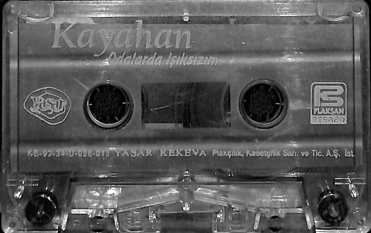 Kayahan - Odalarda Işıksızım (Sarı Bandrol) Kaset (İkinci El) KST26468 - 2