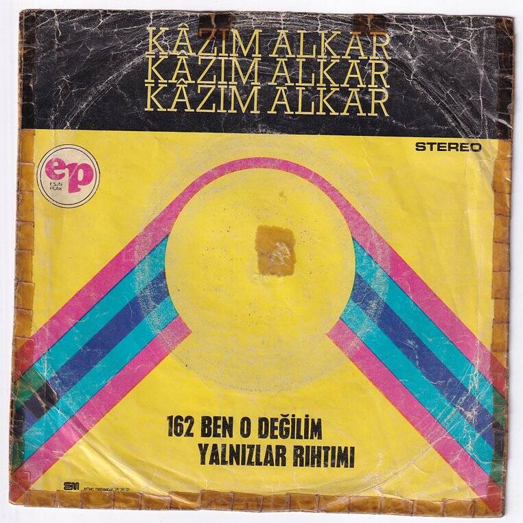 Kazım Alkar - Ben O Değilim Yalnızlar Rıhtımı *PLAK KABI* PLK10145 - 2