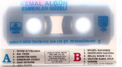 Kemal Algün *Esmerler Güzeli * Kaset KST13548 - 1