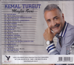 Kemal Turgut - Meyler Beni (Sıfır Ürün) CD Müzik CD1336 - 2