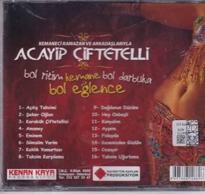 Kemaneci Ramazan Ve Arkadaşlarıyla Acayip Çiftetelli (Sıfır Ürün) CD Müzik CD1075 - 2