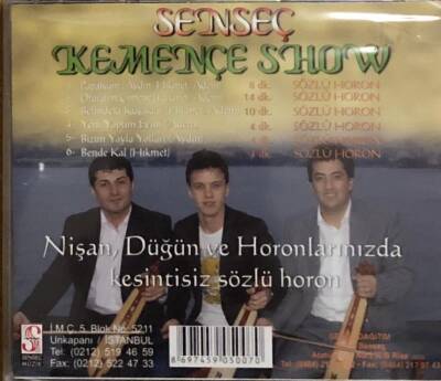 Kemençe Show - Senseç Kemençe CD Müzik CD683 - 2