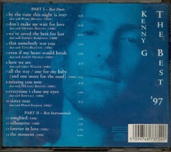 Kenny G *The Best 97* (İkinci El) CD Müzik CD786 - 8