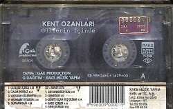 Kent Ozanları - Güllerin İçinden Kaset (Bordo Bandrol - İkinci El) KST27502 - 2