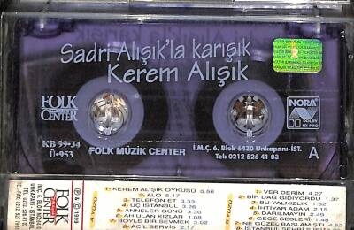 Kerem Alışık - Sadri Alışıkla Karışık Kaset (İkinci El) KST24933 - 2