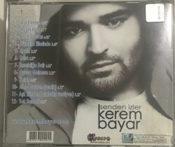 Kerem Bayar *Senden İzler * ( İkinci El ) CD Müzik CD2491 - 2