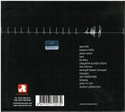 Keremcem *Aşk Bitti* CD Müzik CD512 - 4