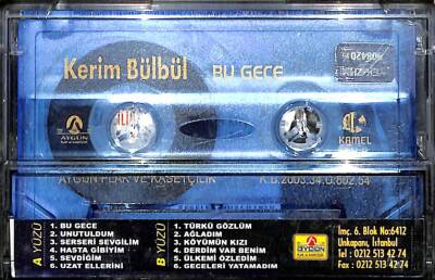 Kerim Bülbül * Bu Gece * Kaset KST20210 - 2