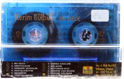 Kerim Bülbül *Bu Gece* Kaset KST6511 - 4