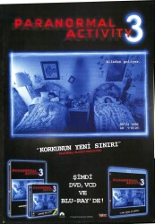 Kiminle Evlendim Paranormal Activity 3 Film Afişleri Çift Taraflı (32x48) EFM7553 - 2