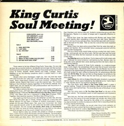 King Curtis - Soul Meeting LP (108) PLK19747 - 2