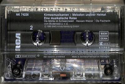 Kirmesmusikanten Melodien Unserer Heimat Kaset (1985 - Hamburg) KST19034 - 2