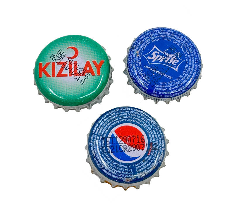 Kızılay-Pepsi-Sprite Gazoz Kapağı Lotu CMK1057 - 1