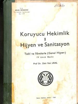 KORUYUCU HEKİMLİK I HİJYEN VE SANİTASYON I Tadil ve İlavelerle(GENEL HİJYEN) KTP2488 - 1