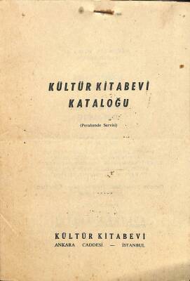 KÜLTÜR KİTABEVİ KATALOĞU KTP748 - 1