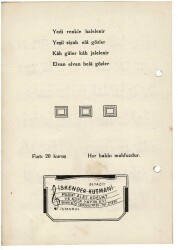 Kurdili Hicazkar Şarkı - Bela Gözler Nota Kitapçığı EFM1964 - 2