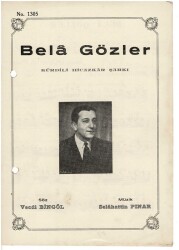 Kurdili Hicazkar Şarkı - Bela Gözler Nota Kitapçığı EFM1964 - 4