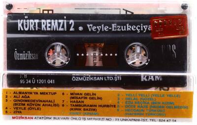 Kürt Remzi *2 Veyle Ezukeçiya* Kaset KST13577 - 2