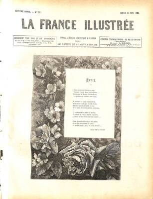 LA FRANCE ILLUSTREE NO 282 24 AVRIL 1880 - Environs de Paris Rueil et Ses Souvenirs NDR70154 - 1