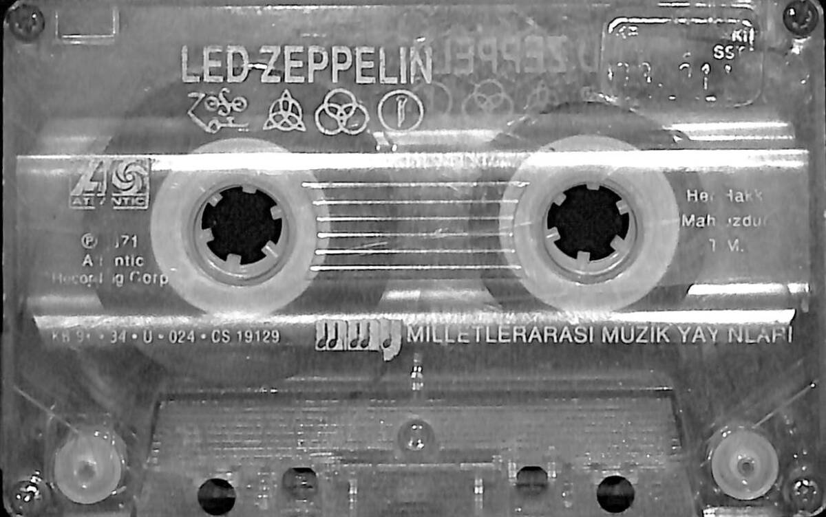 Led Zeppelin - Zoso Kaset (İkinci El) KST27855 - 1