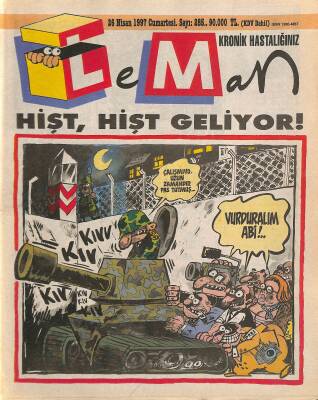 Leman Haftalık Mizah Dergisi 26 Nisan 1997 Sayı 285 NDR79372 - 1