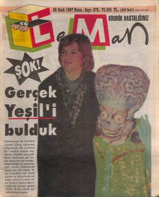 Leman Haftalık Mizah Dergisi 26 Ocak 1997 Sayı 272 NDR79410 - 1